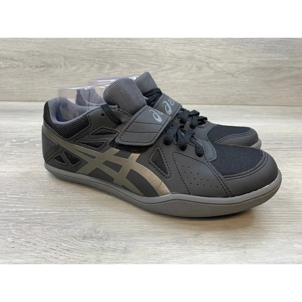 Asics Matcontrol Wrestling Shoes Black Gunmetal Men's 6.5 Athletic Shoes